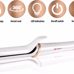 ALPINA Kerámia hajvasaló, hajformázó 25W thumbnail 2