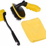 DUNLOP Kerékpár tisztító kefe és törlőrongy szett 3 részes  thumbnail 2