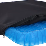 VIVAMORE Légáteresztő, zselés ülőpárna, levehető huzattal. 4,5x33x28,5cm thumbnail 2