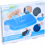 VIVAMORE Légáteresztő, zselés ülőpárna, levehető huzattal. 4,5x33x28,5cm thumbnail 1