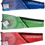 DONNAY Tollaslabda készlet. 2 classic ütő +3labda +tároló táska, 3 színben 