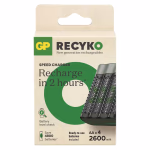 GP Akkumulátor töltő Speed M452 + 4xAA ReCyko 2600mAh thumbnail 3