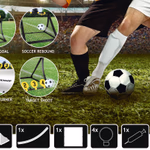 DUNLOP Foci edzés segítő többfunkciós kapu (célbalövő, gyakorló). 75x58x78cm thumbnail 4