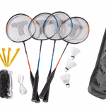 Tollaslabda készlet 4 főnek, hálóval, tároló zsákban thumbnail 1