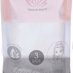 TOUCH OF BEAUTY arctisztító törlőkendő 3db 18x8x1cm thumbnail 1