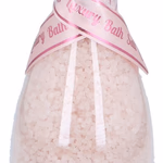 Fürdősó pezsgős üvegben 850g, rózsa aroma