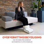 ALPINA elektromos lábmelegítő 100W 30x30x23cm, mosható thumbnail 6