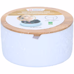 ALPINA Kozmetikai tároló tükörrel, 13x4cm műa+bambusz tető thumbnail 2