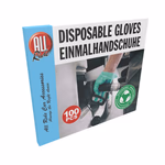 ALL RIDE Gumikesztyű, biológiailag lebomló, 17x16x0,2cm, 10%PLA 90%PBAT 100db-os doboz thumbnail 1