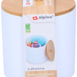 ALPINA Kozmetikai rendező műanyag+bambusz tető thumbnail 1