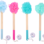 TOUCH OF BEAUTY fürdőszivacs fanyeles 49cm, 4 színben
 thumbnail 2