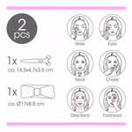 TOUCH OF BEAUTY Arcmasszírozó & fejpánt 2db  thumbnail 3