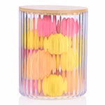 ALPINA Kozmetikai tároló 9,5x9,5x13,5cm műa./bambusz  thumbnail 1