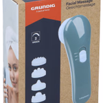 GRUNDIG Arcmasszírozó 2 sebességes 5 féle cserélhető fej 