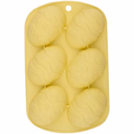 ARTICASA Húsvéti tojás alakú szilikon forma 6 részes 20,5x12,8x2,5cm, 2 féle thumbnail 2