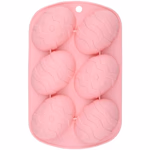 ARTICASA Húsvéti tojás alakú szilikon forma 6 részes 20,5x12,8x2,5cm, 2 féle thumbnail 3