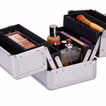 TOUCH OF BEAUTY Kozmetikai táska 18x15x15cm 770gr alu thumbnail 1