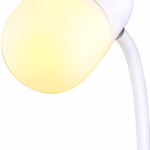 GRUNDIG asztali ledlámpa 3-in-1hangszóró és vezeték nélküli töltő, fehér 12x12x32cm thumbnail 8