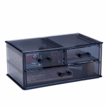 TOUCH OF BEAUTY Kozmetikai tároló doboz 3 fiókos 15x23x10cm, 2 színben thumbnail 2