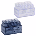 TOUCH OF BEAUTY Kozmetikai tároló 3 fiókos 13x13x16cm 2 színben thumbnail 1