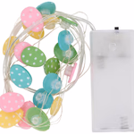 ARTICASA Húsvéti LED fényfüzér Ø2cmxl2m; 4 féle dspl12 (2xAA-nem tartozék) thumbnail 5