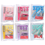 TOUCH OF BEAUTY Pedikűr szett 7 részes, 6 színben thumbnail 2