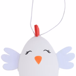 ARTICASA Húsvéti függődísz kisállat figurák 3db/szett; Ø4xh6cm 2 féle thumbnail 2