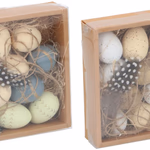 ARTICASA Húsvéti tojás dekor ⌀3cm 3x13x3,5cm; 2 féle thumbnail 1