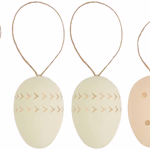 ARTICASA Húsvéti függődísz tojás ⌀4cm; 6db/szett; 2 féle thumbnail 3