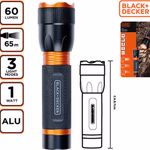 BLACK+DECKER Elemlámpa LED 60lmn 65m fénysugár 2,8*10,6cm 62gr thumbnail 1