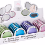 TOUCH OF BEAUTY Tükör kézi D7,5cm, nagyítós, displ(24) thumbnail 1