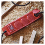 EMOS IP44 kapcsolós hosszabító elosztó 4 aljzat 10m, 1,5 mm² thumbnail 5