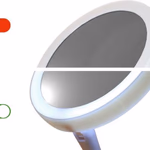 GRUNDIG kozmetikai tükör, 21 LED-es összecsukható thumbnail 4