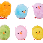 ARTICASA Húsvéti csibe dekor 6 színben, 12db -  thumbnail 2