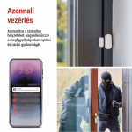 GoSmart vezeték nélküli ajtóérzékelő IP-2011Z, ZigBee thumbnail 5