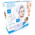 GRUNDIG kozmetikai tükör, 21 LED-es összecsukható thumbnail 1