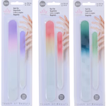 TOUCH OF BEAUTY Körömreszelő 2db-os, üveg, 3 féle thumbnail 1