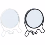 TOUCH OF BEAUTY Tükör 8x15x10cm üveg/fém, 2 oldalas nagyítós, 2 színben thumbnail 2