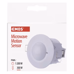 EMOS Mozgásérzékelő (MW) IP20 8m 360° thumbnail 7