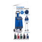 Bevásárló kocsi gurulós 89x34x28cm 6 féle thumbnail 2