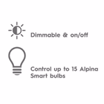 ALPINA Smart távirányító + alkonykapcsoló okoségőkhöz thumbnail 6