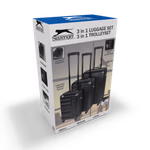 SLAZENGER Bőrönd szett gurulós, zárral 18/22/26" ABS 3db kerék mozgás: 360° Incl. Lock thumbnail 6