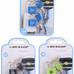 DUNLOP Bőrönd lakat kulcsos 2db 3 színben