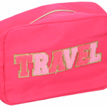 TOUCH OF BEAUTY Kozmetikai táska 27x11x18.5cm travel pink