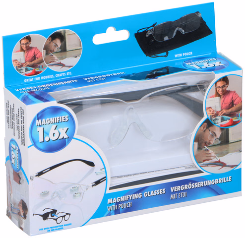 Vivamore nagyítós szemüveg, 160%-os, tokkal - Image 1 of 3