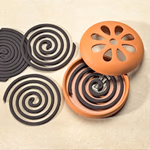 ARTICASA Citronellás füstölő agyagedényben. 6 füstölőt tartalmaz Méret: 14,7x4,3 cm. 2% citronellát tartalmaz -  thumbnail 4