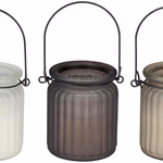 ARTICASA Citronella gyertya üvegben, felakaszható 8x8x9cm 349g 3 féle -  thumbnail 1