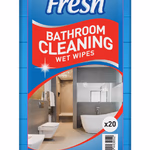 DeepFresh nedves törlőkendő 20 db-os Fürdöszobai-Bathroom  -12776-24/#