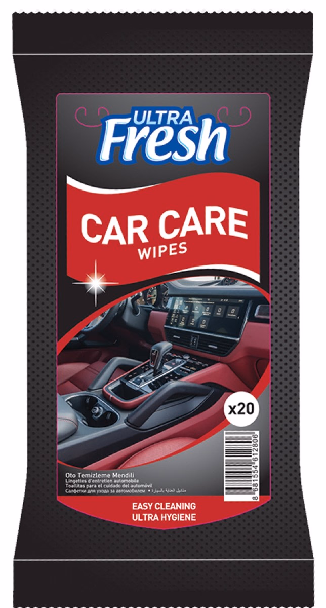 DeepFresh nedves törlőkendő 20 db-os Autóápoló-CAR-12806-24/# - Image 1 of 1