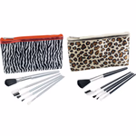 TOUCH OF BEAUTY Kozmetikai ecset szett táskában, 5db, 2 féle thumbnail 2